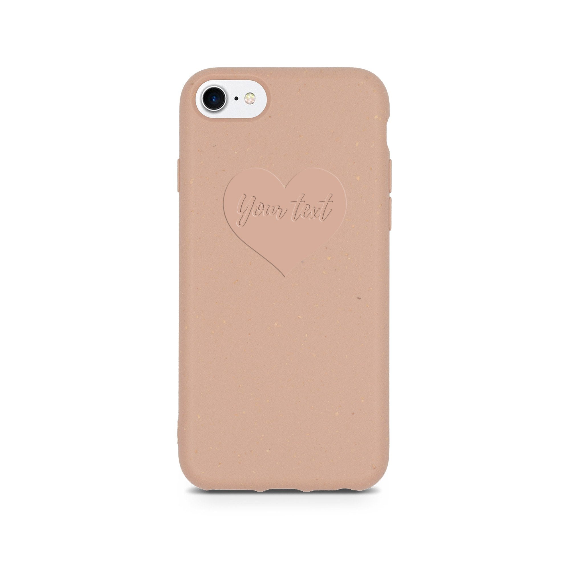 Biodegradable Personalized Phone Case - Pastel Pink